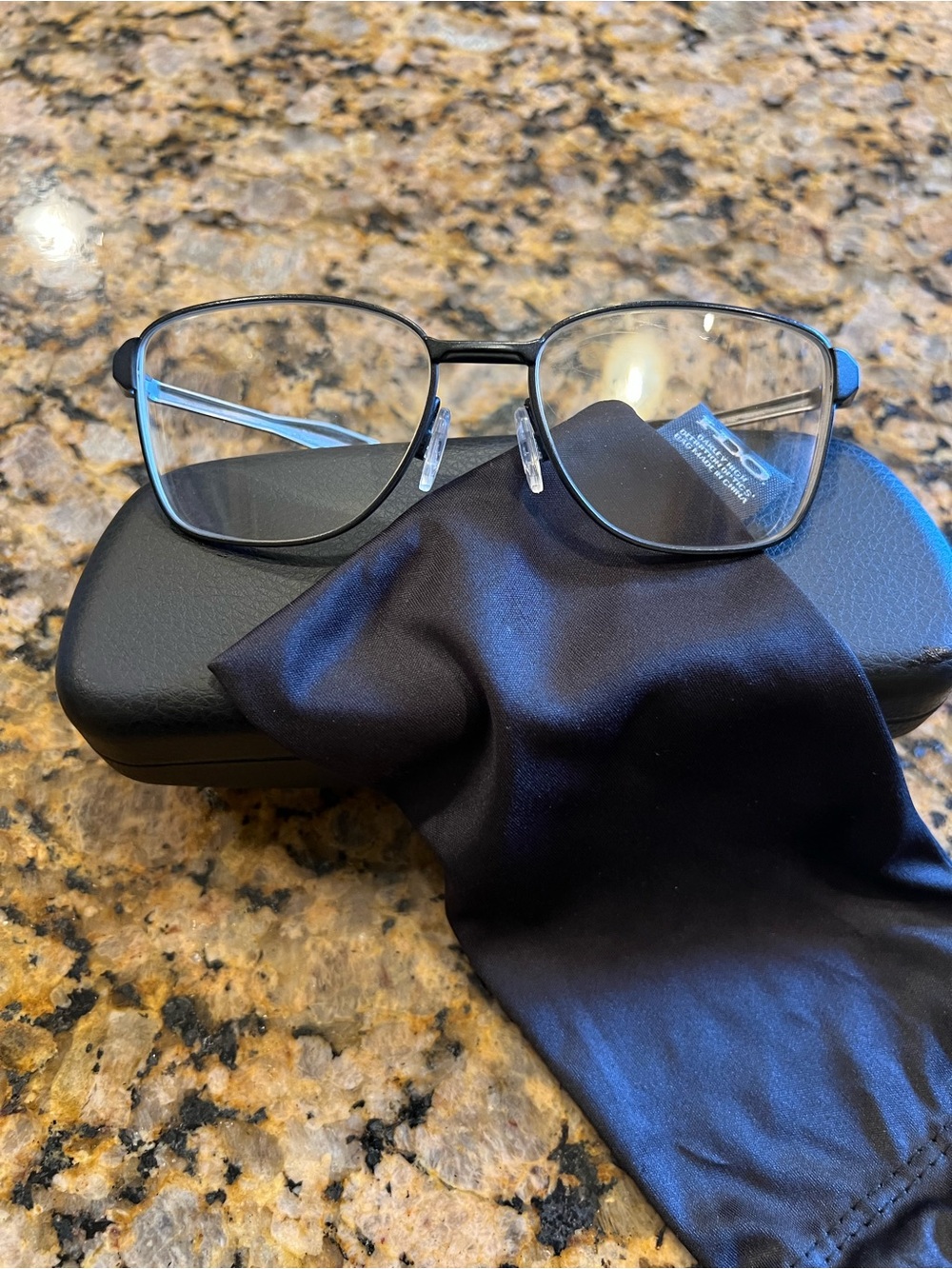 Oakley Men's Black Metal Eyeglasses FRAMES WITH CASE